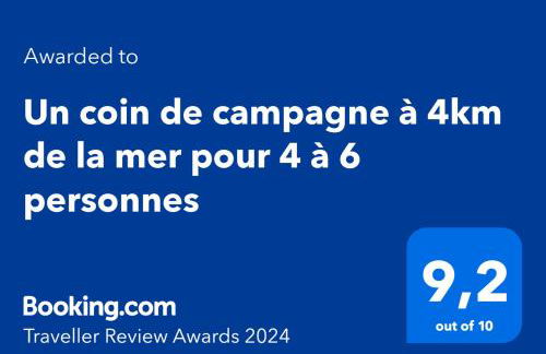 Un coin de campagne à 4km de la mer pour 4 à 6 personnes - Foto 19