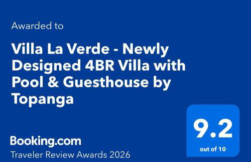 Villa La Verde - Newly Designed 4BR Villa with Pool & Guesthouse by Topanga - Foto 2