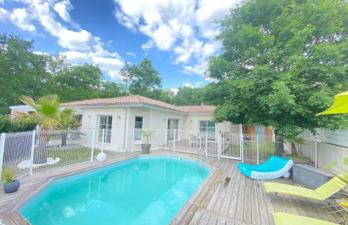 Villa Bassin d Arcachon 7pers piscine chauffée - Foto 17