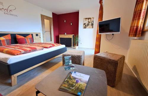 Bauernhof Finkel - Ferienwohnungen mit Balkon - Bergsicht - Traktor mitfahren - Tiere streicheln - entspannter Familienurlaub - zentrale Lage nahe Oberstdorf - Photo 13