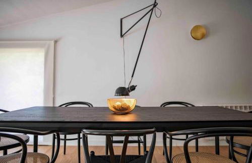 Villa privada y piscina salina y chimenea colgante - Foto 13