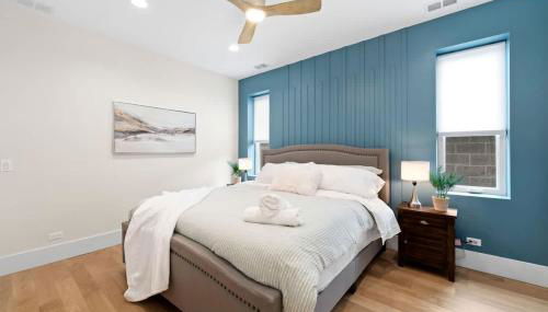 Comfy 3-BD Apt near United Center with Balcony - Foto 3