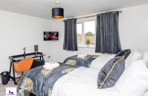 Greenwood by Alt-Stay - 4 Bed 2 Bath Home - Parking, WiFi & Smart TV In All Bedrooms - Contractors & Relocations - Weekly & Monthly Rates - Foto 7