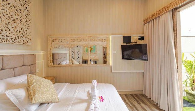 Rustic Pandawa Villa - Foto 2, Habitación