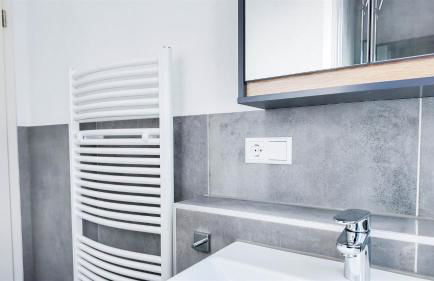 ALFA 4 Zimmer-Apartment Kornwestheim bei Stuttgart Zentral 5 Betten l Bad Küche WLAN WM l LANGZEITAUFENTHALTE l Bath Kitchen 5 Beds WIFI WM l LONG STAY - Foto 6