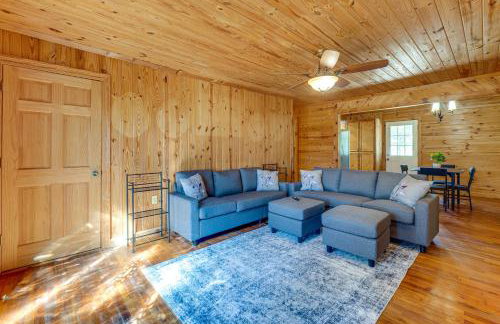 6 Mi to Main St Poplarville Cabin with Pasture View - Foto 7