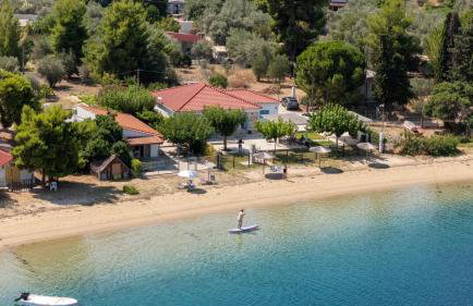 Bluevera sandy beachfront villa-Aidipsos bay - Foto 15