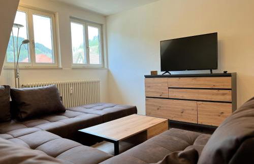 Ferienwohnung Kinzigblick - Balkon - Für Kinder - mit Bettwäsche & Handtücher - Foto 8