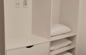 Apartamento novo a 350 m da praia das Toninhas em Ubatuba - 2 dormitórios sendo 1 suite, piscina, varanda gourmet com churrasqueira, ar condicionado, cozinha completa, garagem privativa - Foto 27