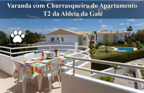 Os Apartamentos A Ramos na Praia da Galé Estão inserido em Condomínio com PISCINA, Fica apenas a 350 Metros da Praia da Galé - Apartamentos com Ar Condicionado tanto nos Quartos como na Sala, Smart TV com Prime Vídeo e Cozinha Completa - Foto 6