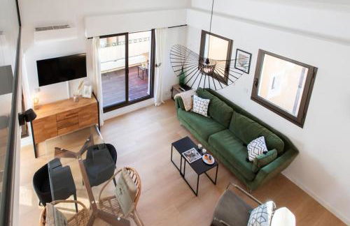 #11 Alex suite terrace parking AC 2 BDR 5mins to sea - Foto 42