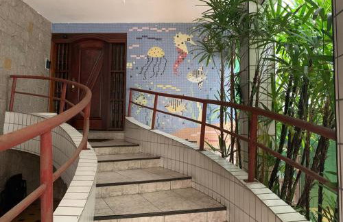 Apto22-Lindo -3 quartos- em Santos-SP com ar condicionado - Foto 24