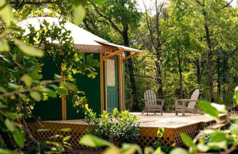 Luxury Yurt Rental near Austin for Glamping in Texas - Foto 4