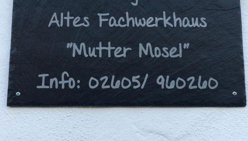 Altes Fachwerkhaus Mutter Mosel - Foto 2