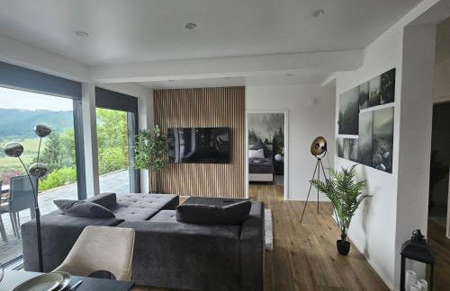 Moderne 3-Zimmer-Wohnung mit Panoramablick - Foto 3