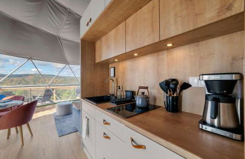 'The Bear Dome' with Barrel Hot Tub in Franklin - Foto 14