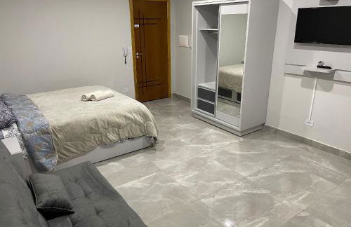 Novo apartamento Studio a poucos passos do Paraguai - Vila Portes - Foto 32