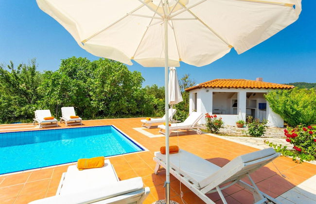 Villa Glafki Large Private Pool Sea Views A C Wifi - 2829 - Foto 8