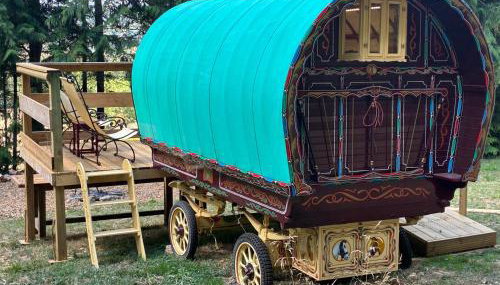 2 Guests - Pet Friendly - Traditional Gypsy Vardo - Foto 3