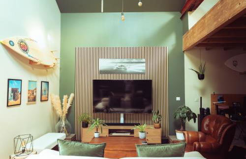 Loft industriel 150 m2 10min du circuit - Photo 1