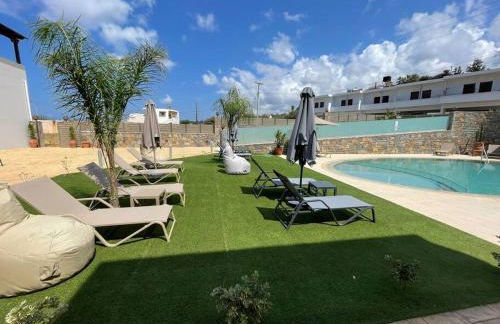 Modern Family apartment Ewa with pool, dining area on Crete coast - Photo 52