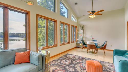 Hot Tub and Dock Waterfront Bristol Area Retreat - Foto 5