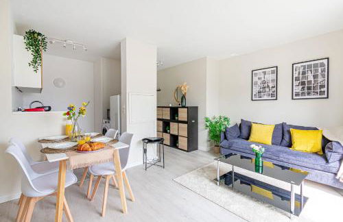 CosyHome - T1 calme - CDG 15 min - Paris 20 min - Parking gratuit - Foto 8