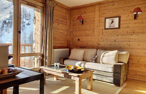 Charmant Appartement au Chatelard, Val-d'Isère, Accès Direct aux Pistes, Parking Inclus - FR-1-518-130 - Foto 13