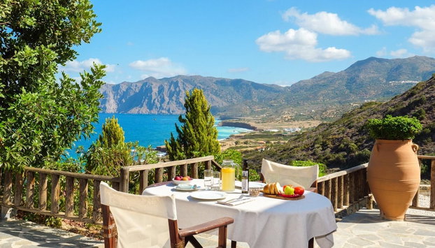 Villa Fegari - Delightful 1 Bedroom Stone House - Foto 5, Habitación