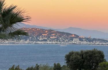 Vue mer et sur la baie de Cannes piscine 450m2 randonnée VTT au pied de l Esterel - Foto 20