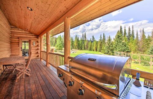 Waterfront Log Home with 95 Acres on Yaak River - Foto 26