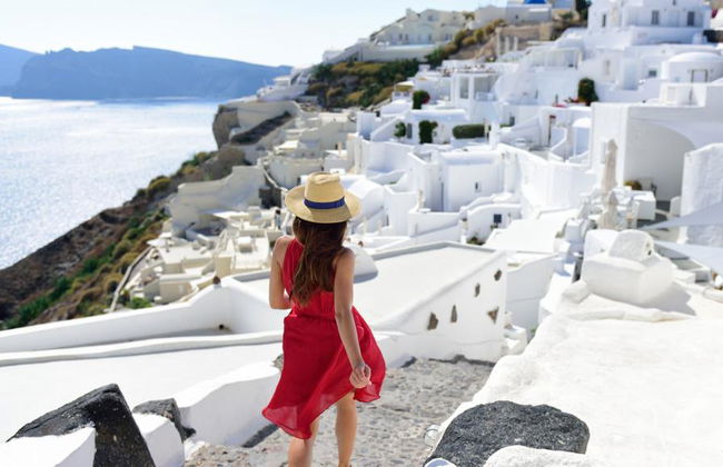 Cruzeiro de um dia em Santorini saindo de Naxos - Foto 1