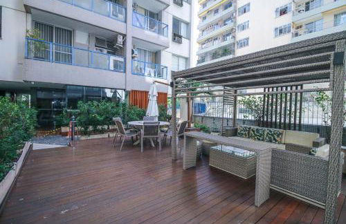 Flat no Humaitá com Piscina e Academia - Foto 42