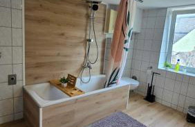 Lahnblick teilw Sauna-Infrarot aktuell Straßenbaustelle - Foto 69