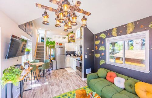 Rainforest Tiny Home Retreat Enchanted - Foto 14