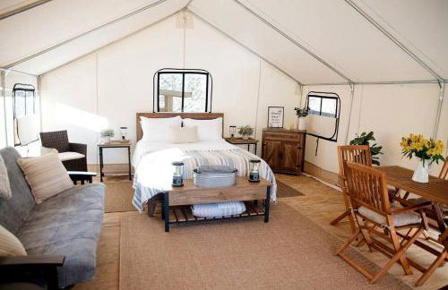 Heated North Carolina Glamping Rental Surrounded by Pisgah National Forest - Foto 26
