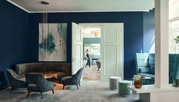 Sala de estar do lobby