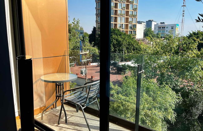 w Fantastic Loft w Great Balcony in Roma Norte - Foto 3