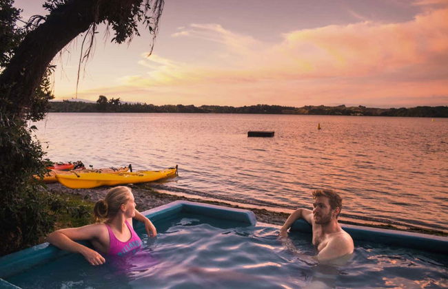 Balade en kayak sur le lac Rotoiti + Piscines thermales de Manupirua - Photo 4