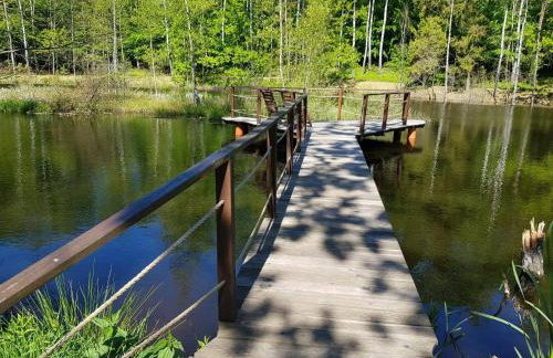 Osada Skoczkowo komfortowe domki z prywatnymi wannami hot-tub nad jeziorem- sauna- balia- prywatny staw wędkarski - Foto 53