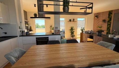 Modernes 111qm Penthouse zentrumsnah mit 70qm XXL-Dachterrasse & Gasgrill - Foto 4