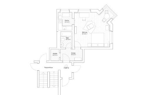 Schickes Apartment in Zwickau direkt am Römerplatz - Foto 25