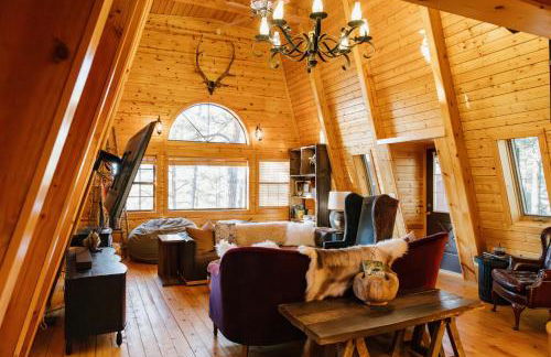 Sunset-View A-Frame Cabin Sleeps 12 Dog Friendly - Foto 7