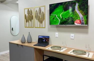 Studio com piscina a 1 minuto a pé do Metrô Brooklin - Foto 7