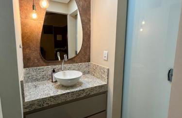 Casa Flat, Suíte, Ar-Cond, Área Gourmet e Garagem - Foto 25