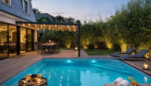 Villa avec Piscine - 15 ' JO - Vélos - 30 ' Disney - Foto 1