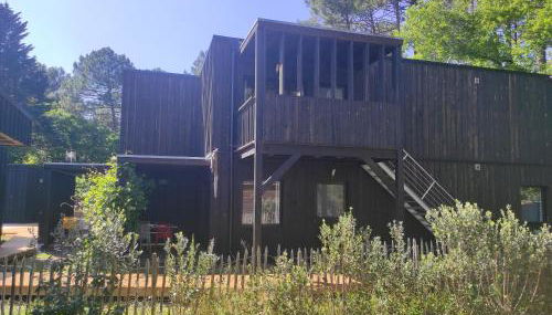 Eco-lodges Lacanau Moutchic Inn - 4 pers - Foto 3, Garden view