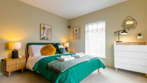 1BR Corner Home Free Parking Golden Triangle - Foto 3, Habitación