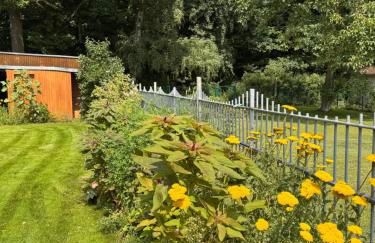 Sunlit Garden - Ruhig am Wald nahe Warnow Rostock - Kamin - Foto 17