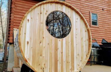 Driftland Cabin sauna, hot tub, pizza oven - Photo 23